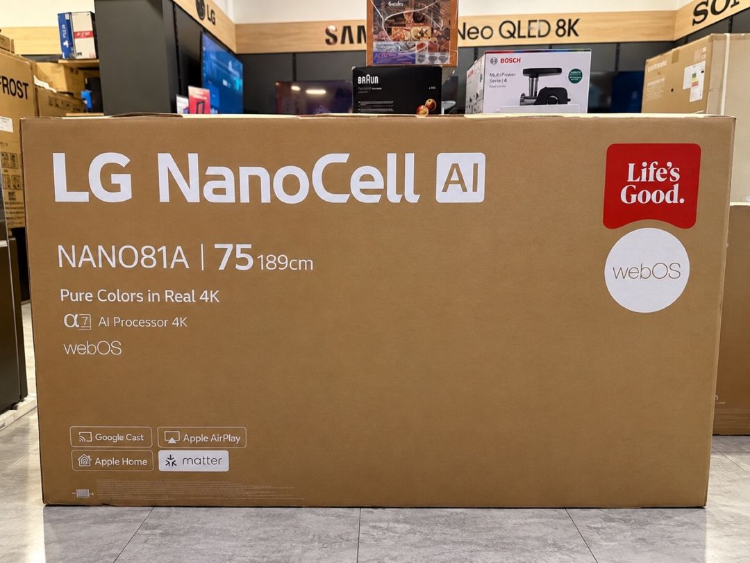 Televizor LG 75NANO81A6A — TV və Video, Bakı
