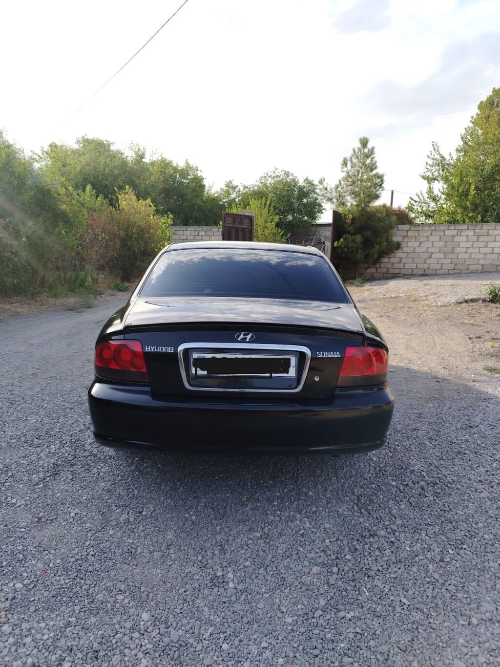 Hyundai Sonata sedan - Korpus: qara rəng, 4 qapı, xrom ön barmaqlıq — Avtomobillər, Bərdə (2)