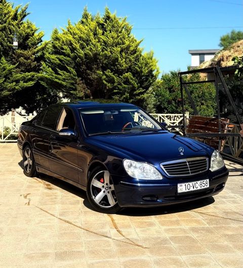 Mercedes S 320, 3.2 L, 2001 il, 428 000 km — Bakı