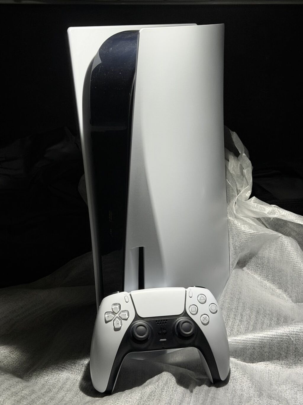 Playstation 5 Fat ideal veziyyetde satilir, plombu uzerinde ideal — Oyun konsolları, Bakı
