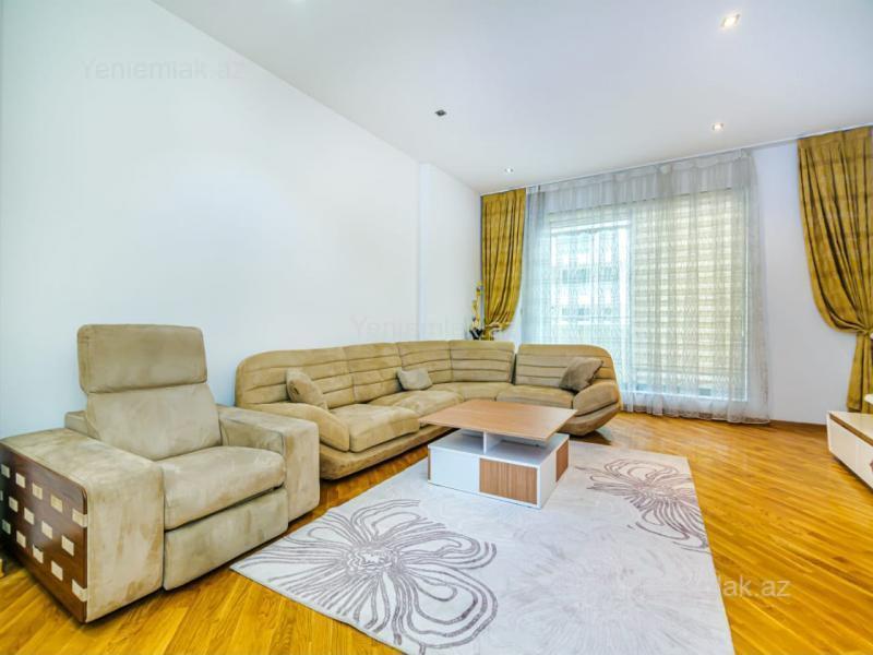 Kirayə 3 otaqlı Bina evi menzil (Yeni tikili), 100 m², Nəsimi rayonu — Mənzil, Bakı (4)