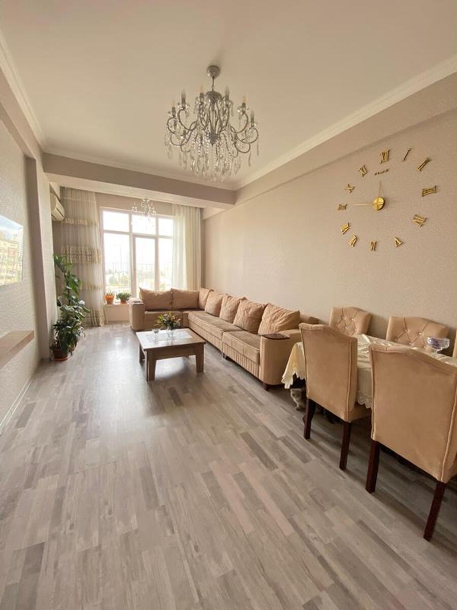 3-otaqlı yeni tikili, Abbas Mirzə Şərfzadə küç., 93 m² — Mənzil, Bakı (4)