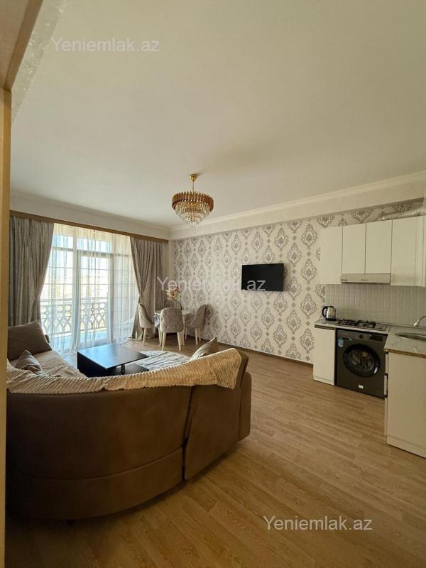 Kirayə 1 otaqlı Bina evi menzil (Yeni tikili), 41 m², Nəsimi rayonu — Mənzil, Bakı (2)