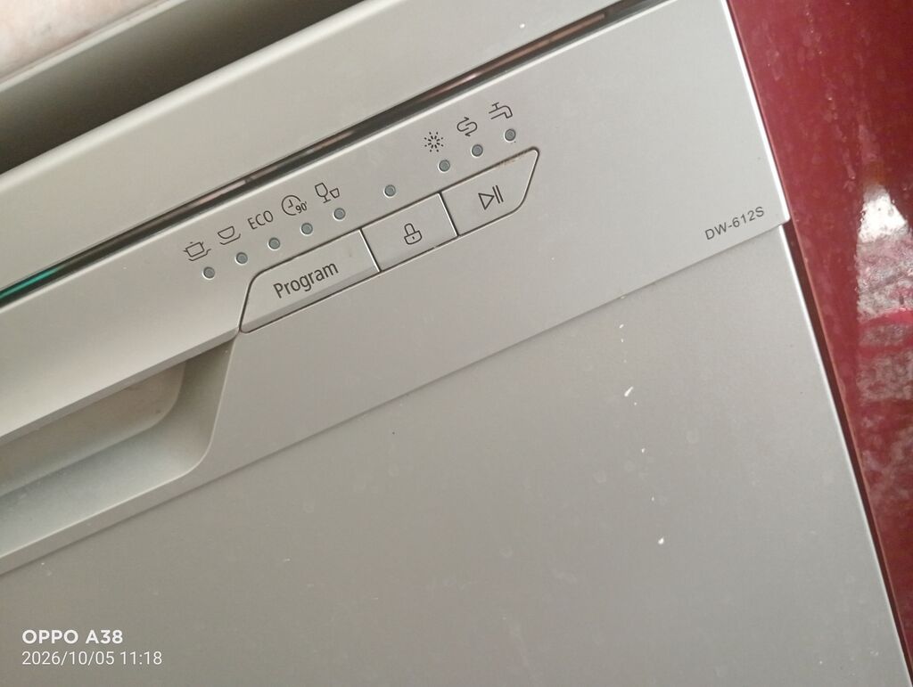 Hoffmann DW-612S qabyuyan maşın - Tam ölçülü, sərbəst quraşdırılan — Qab yuyucu maşınlar, Gəncə (2)