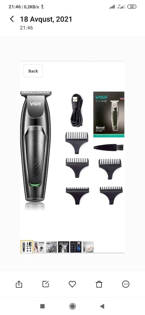 Taraş aparatı VGR 030 — Bakı