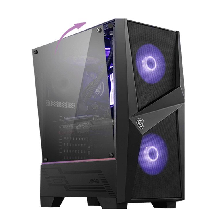 MSI MAG Forge 100M Gaming Case — Kompüterlər və noutbuklar, Bakı (6)
