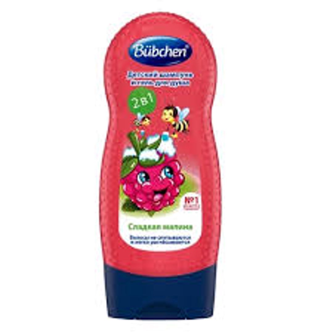 Uşaq üçün şampun və duş geli Bübchen, şirin moruq, 230 ml — Mallar, Bakı