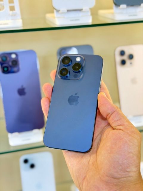 Apple iPhone 15 Pro Blue Titanium 128GB/8GB — TeleLife Store 2