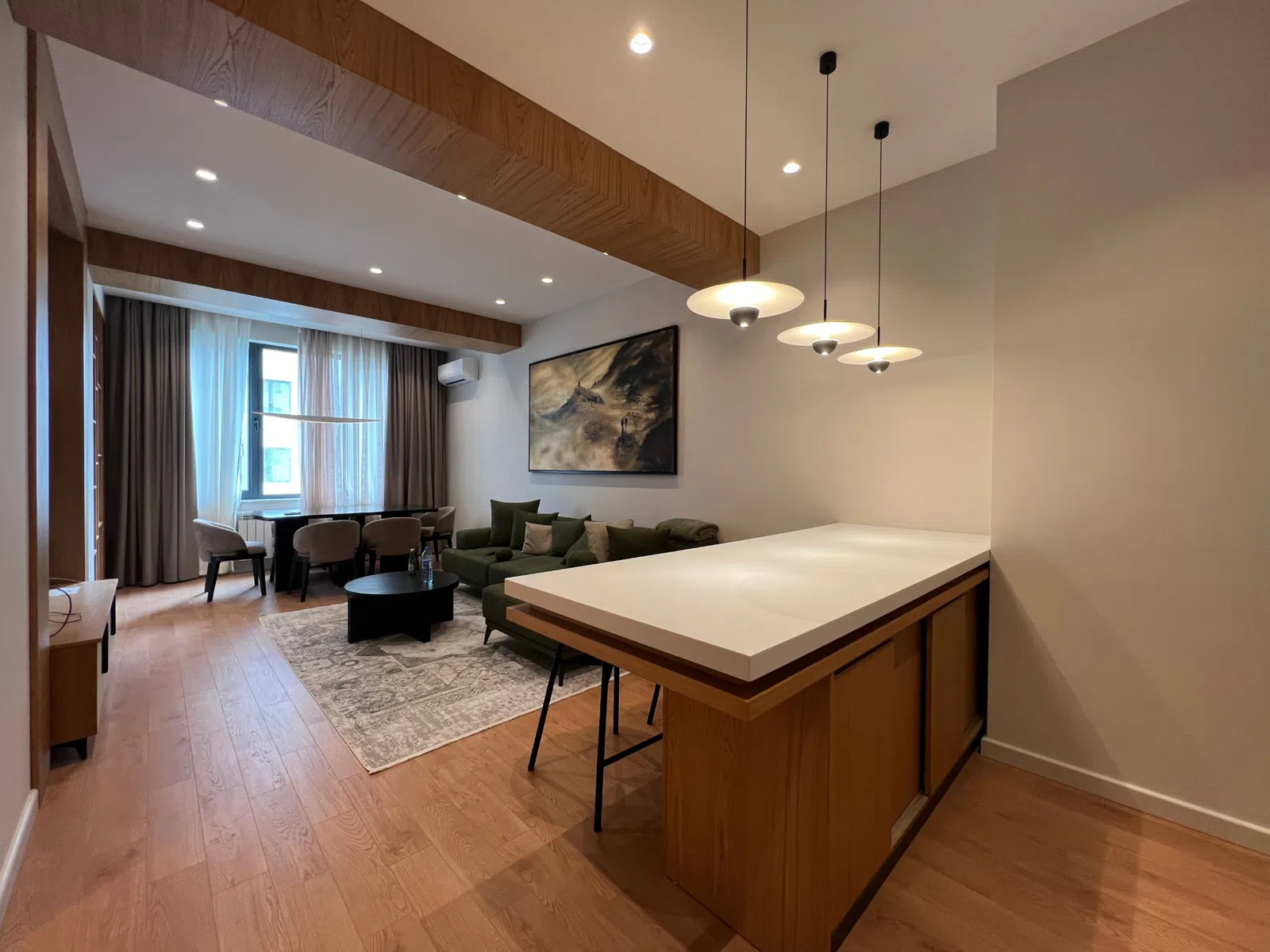 3 otaqlı mənzil 117 m² kirayə verilir — Mənzil, Bakı (6)