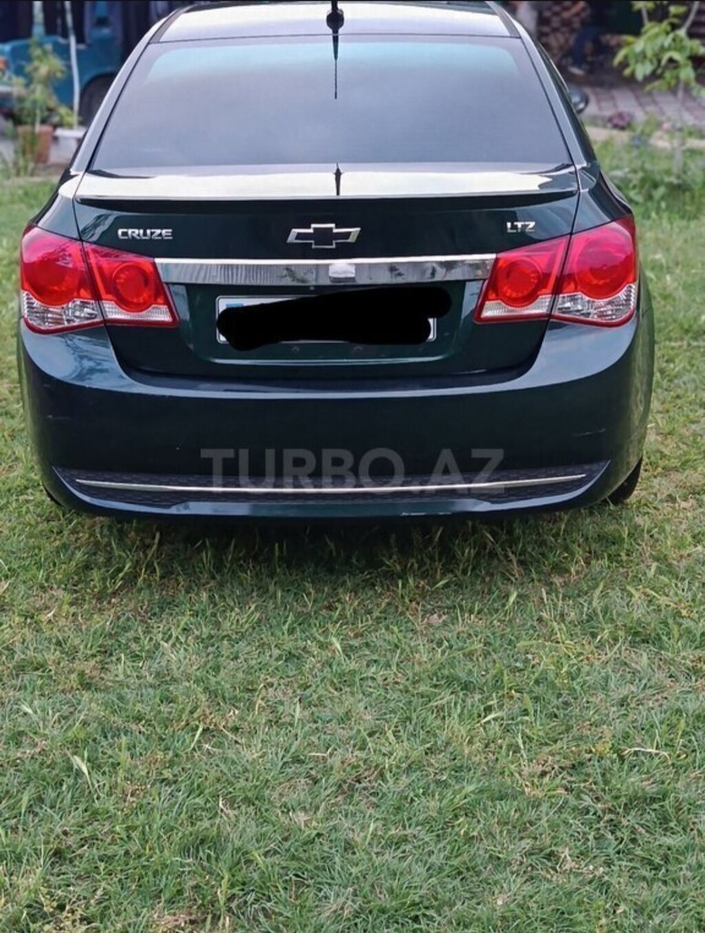 Chevrolet Cruze RS sedan - Kuzov: 4 qapılı sedan, tünd yaşıl rəng - RS — Avtomobillər, Gəncə (5)
