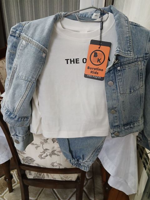 Buratino Kids üçlü uşaq dəsti - Brend: Buratino Kids - Ölçü: 140 — Digah