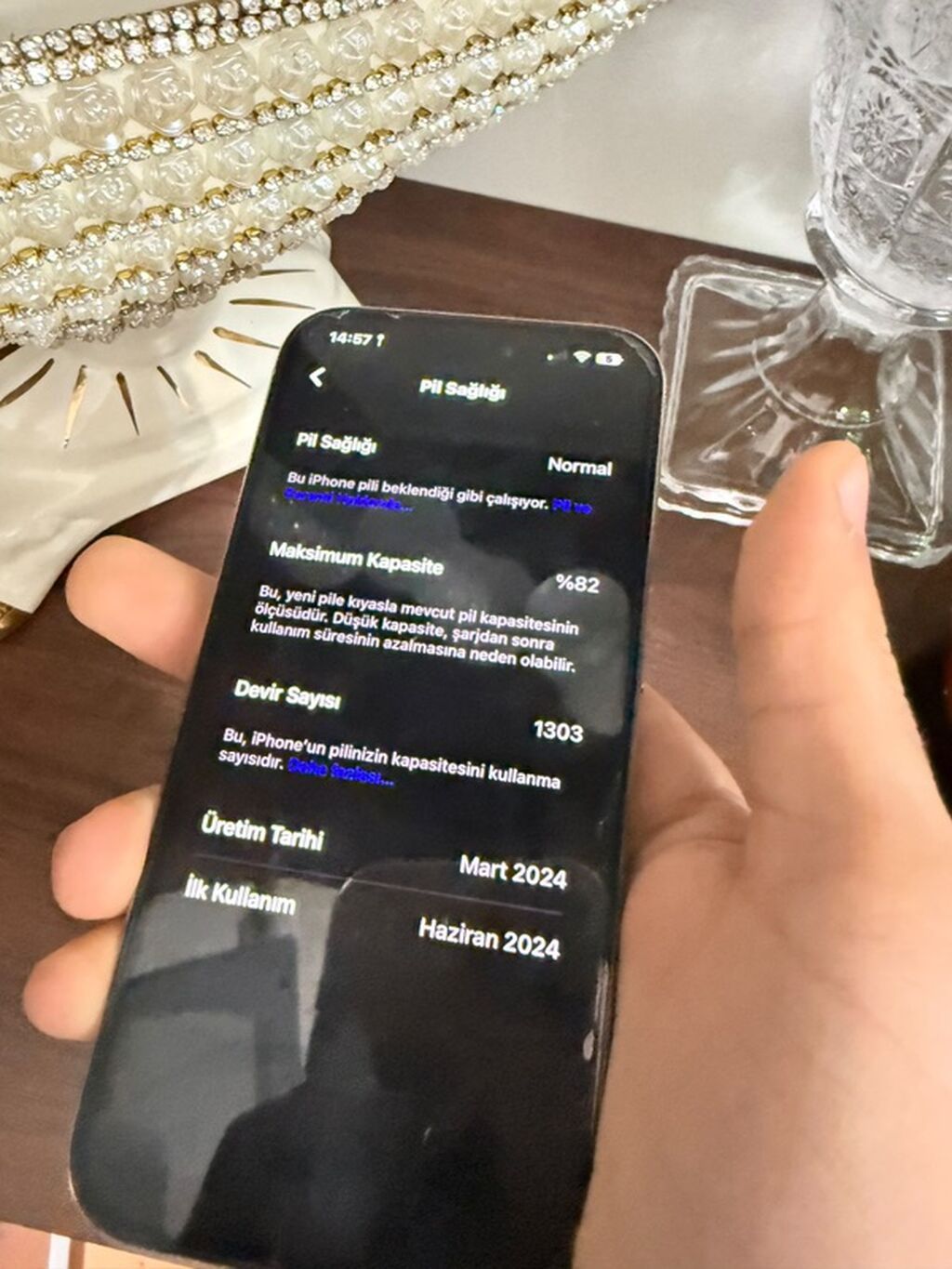 IPhone 15 Pro, 128 GB, Natural Titanium, Face ID — Apple iPhone, Bakı (6)