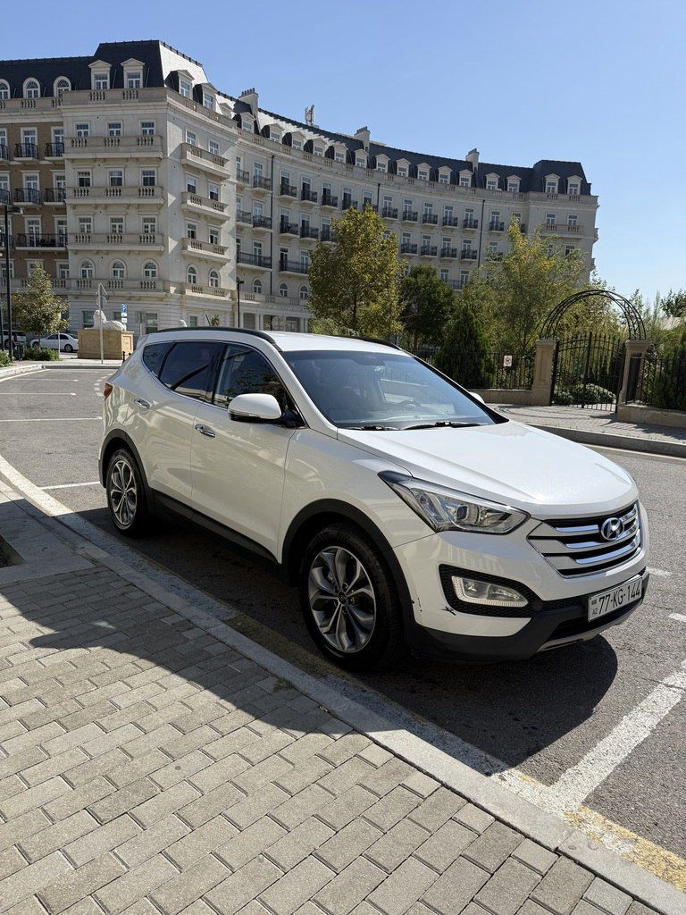Hyundai Santa Fe, 2.0 L, 2014 il, 140 000 km 77-KG-144 — Avtomobillər, Bakı (2)