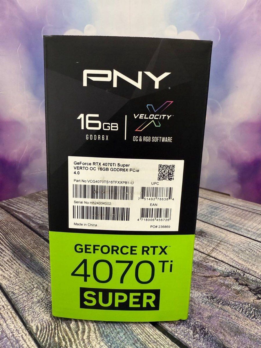 PNY RTX 4070 Ti Super Verto OC 16GB — Kompüterlər və noutbuklar, Bakı (3)