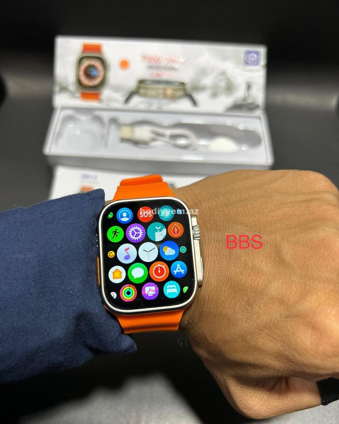 T800 Ultra Orijinal Agilli Smart Saat — Qol saatları, Bakı