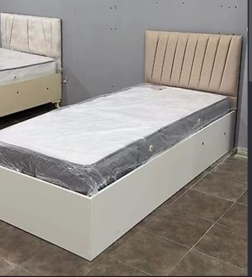 Yeni, Təknəfərlik çarpayı, Bazasız, Matras ilə, Siyirməsiz — Yataqlar, Bakı (8)
