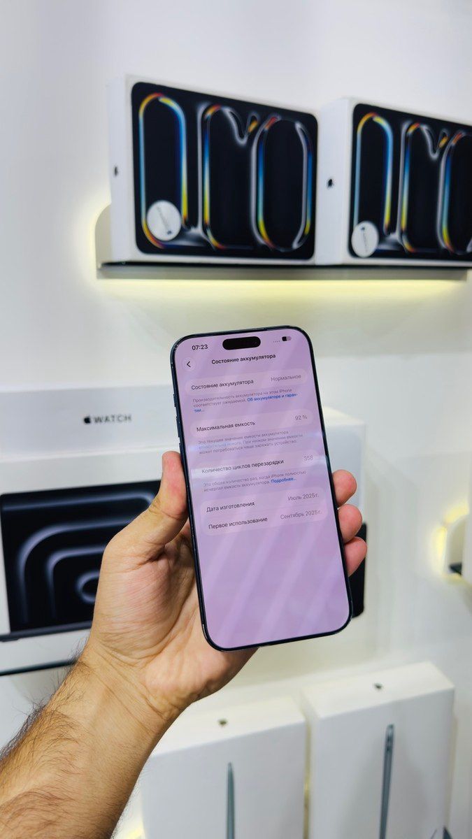 Apple iPhone 17 Pro Max Deep Blue 512GB/12GB — Smartfonlar, Bakı (6)