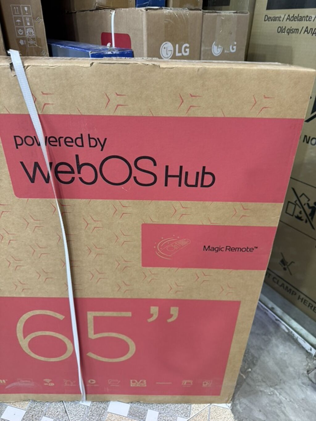 Oscar 65" QLED Smart TV (Model: OS65QSW4K) - Ekran: 65 düym QLED, 4K — Televizorlar, Bakı (3)