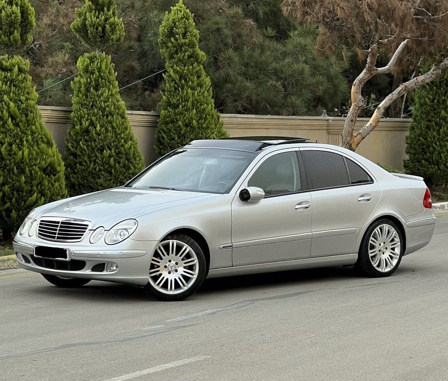 Mercedes E 240, 2.6 L, 2003 il, 256 000 km — Avtomobillər, Bakı (8)