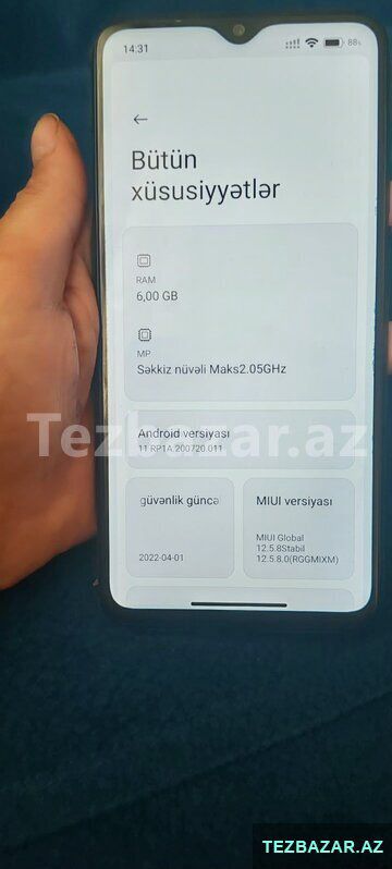 Telefon Redmi Note 8 Pro — Smartfonlar, Ağcabədi (3)