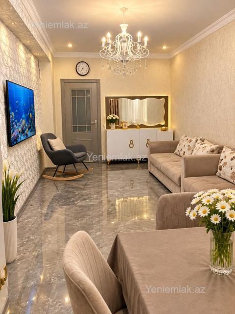 Satılır 3 otaqlı Bina evi menzil (Yeni tikili), 94 m², Xətai rayonu — Bakı