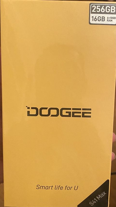 Doogee S41 Max Black 256GB/6GB — Sumqayıt