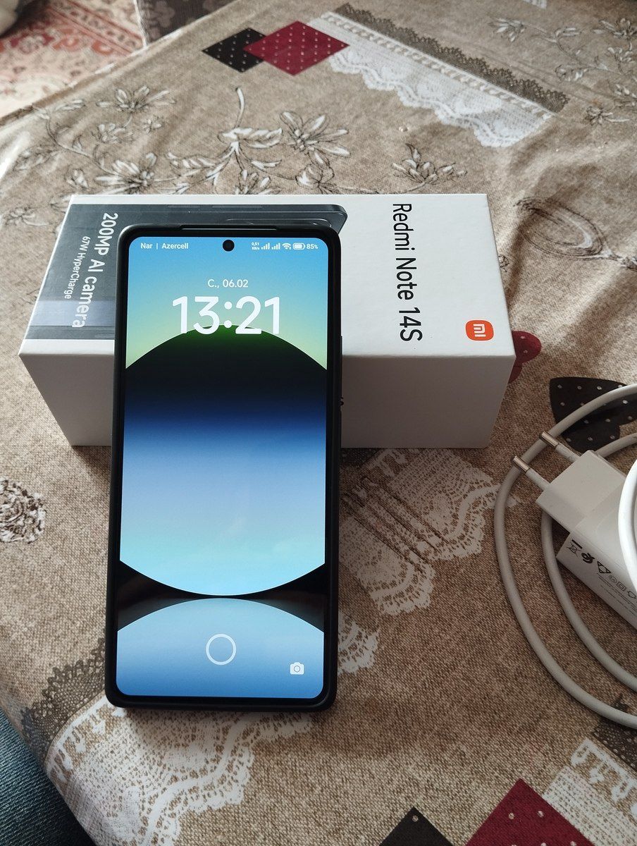 Xiaomi Redmi Note 14S Ocean Blue 256GB/8GB — Smartfonlar, Şabran (2)