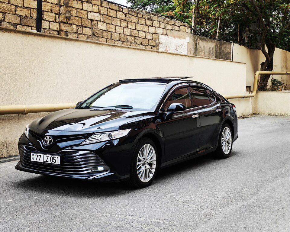 Toyota Camry, 2.5 L, 2019 il, 126 500 km 77-LZ-051 — Avtomobillər, Bakı (3)