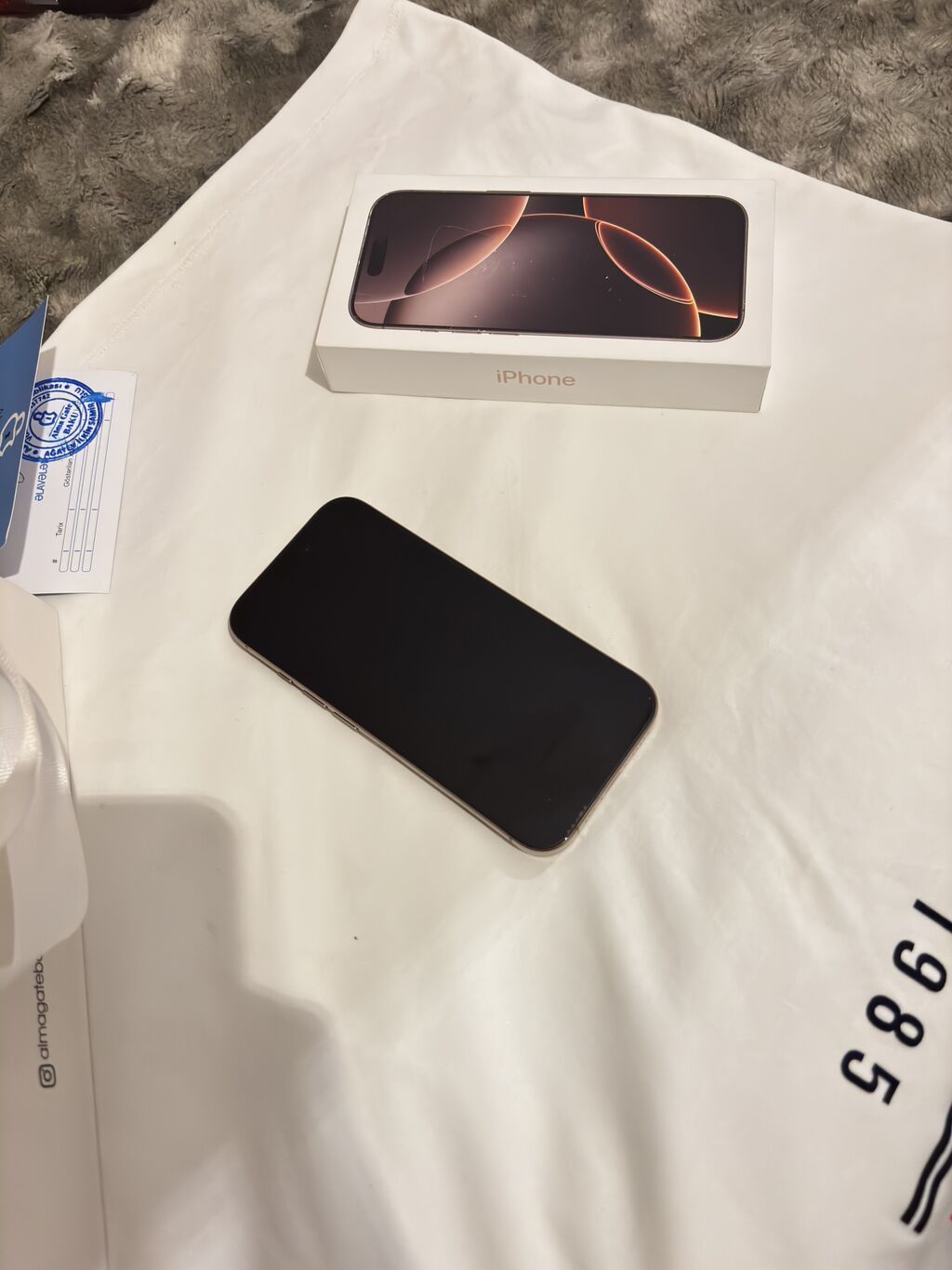 IPhone 16 Pro, 128 GB, Desert Titanium, Face ID — Apple iPhone, Bakı (6)
