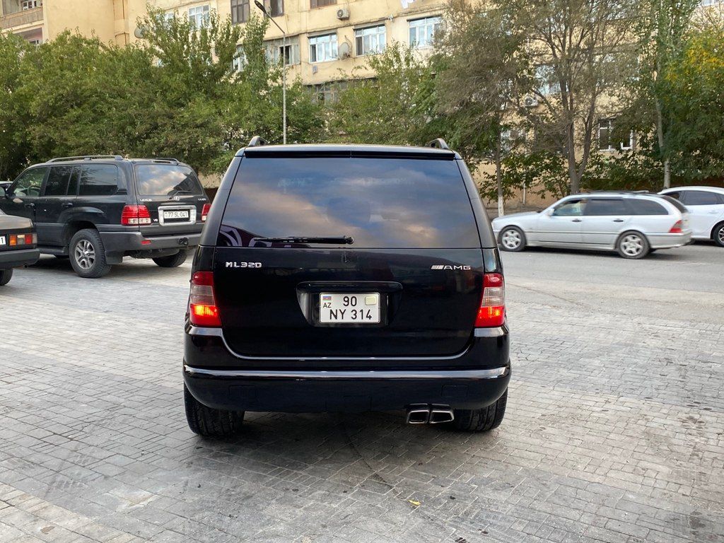 Mercedes ML 320, 3.2 L, 1999 il, 321 333 km 90-NY-314 — Avtomobillər, Sumqayıt (3)