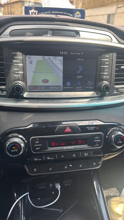 Kia Sorento, 2.2 L, 2017 il, 210 000 km 77-NL-505 — Avtomobillər, Bakı (9)