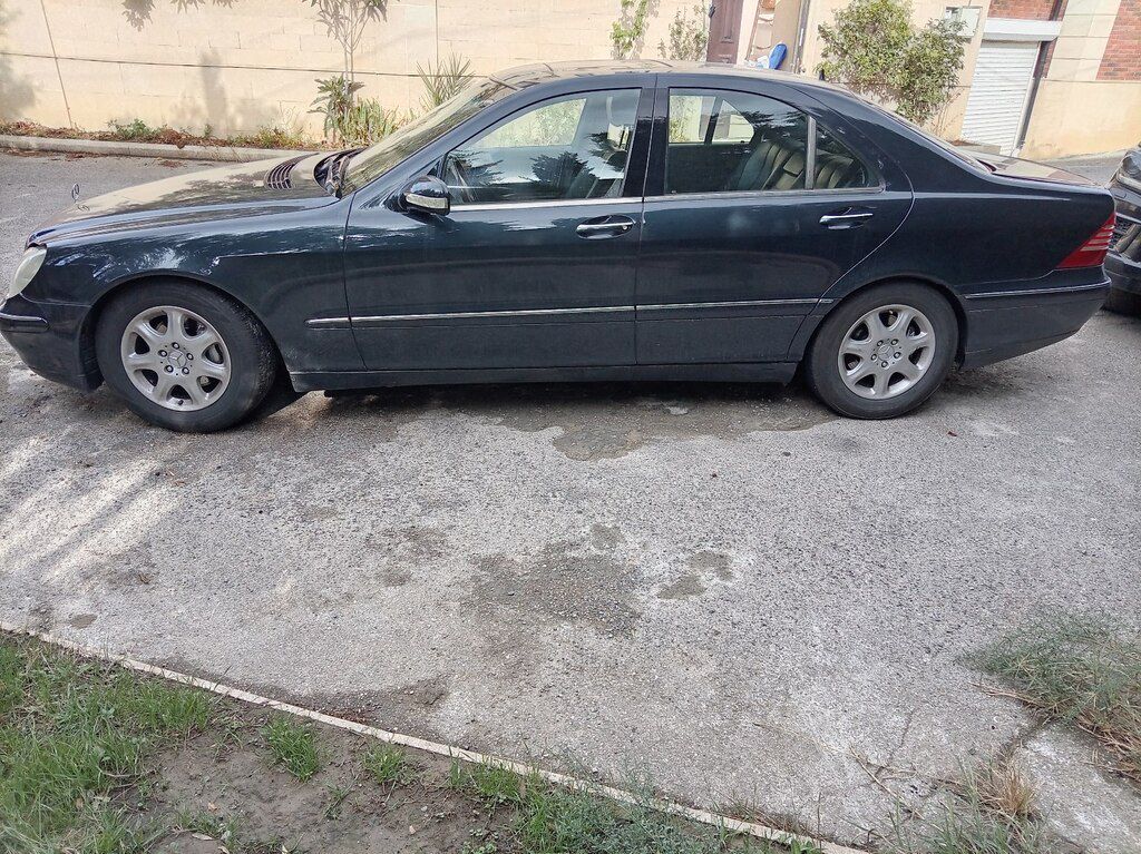 Mercedes S 320, 3.2 L, 1999 il, 180 000 km — Avtomobillər, Bakı (7)
