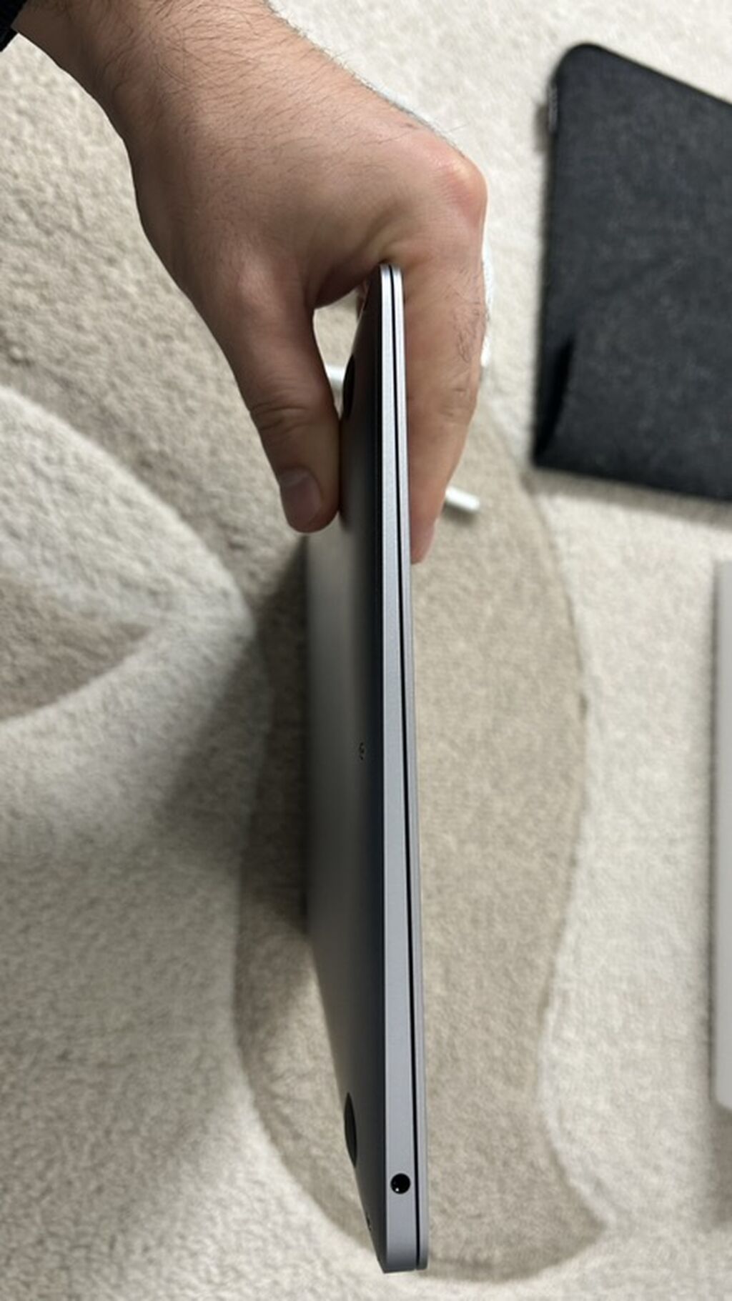 Apple MacBook Air M1 13" 256GB İdeal vəziyyətdədir Batateya vəziyyəti — Apple Macbook, Bakı (5)