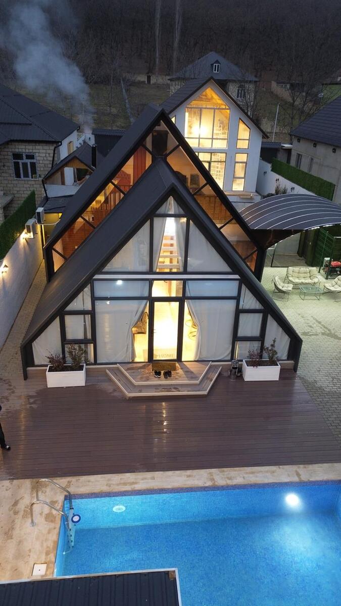İcarəyə verilir 4 otaqlı həyət evi/bağ evi 150 m² — Ev, villa, Quba (8)