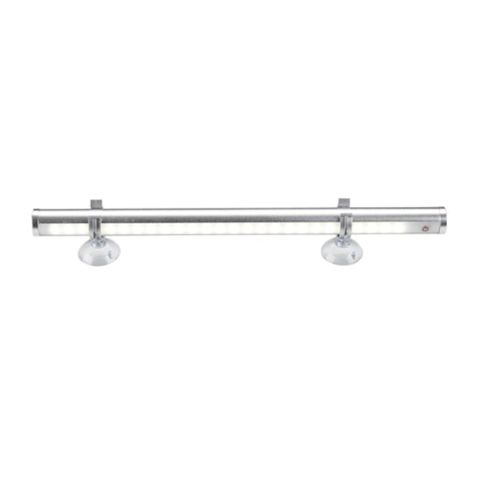 İşıq diodlu lampa Jysk Kalix 29 sm, ağ/gümüşü — Bakı