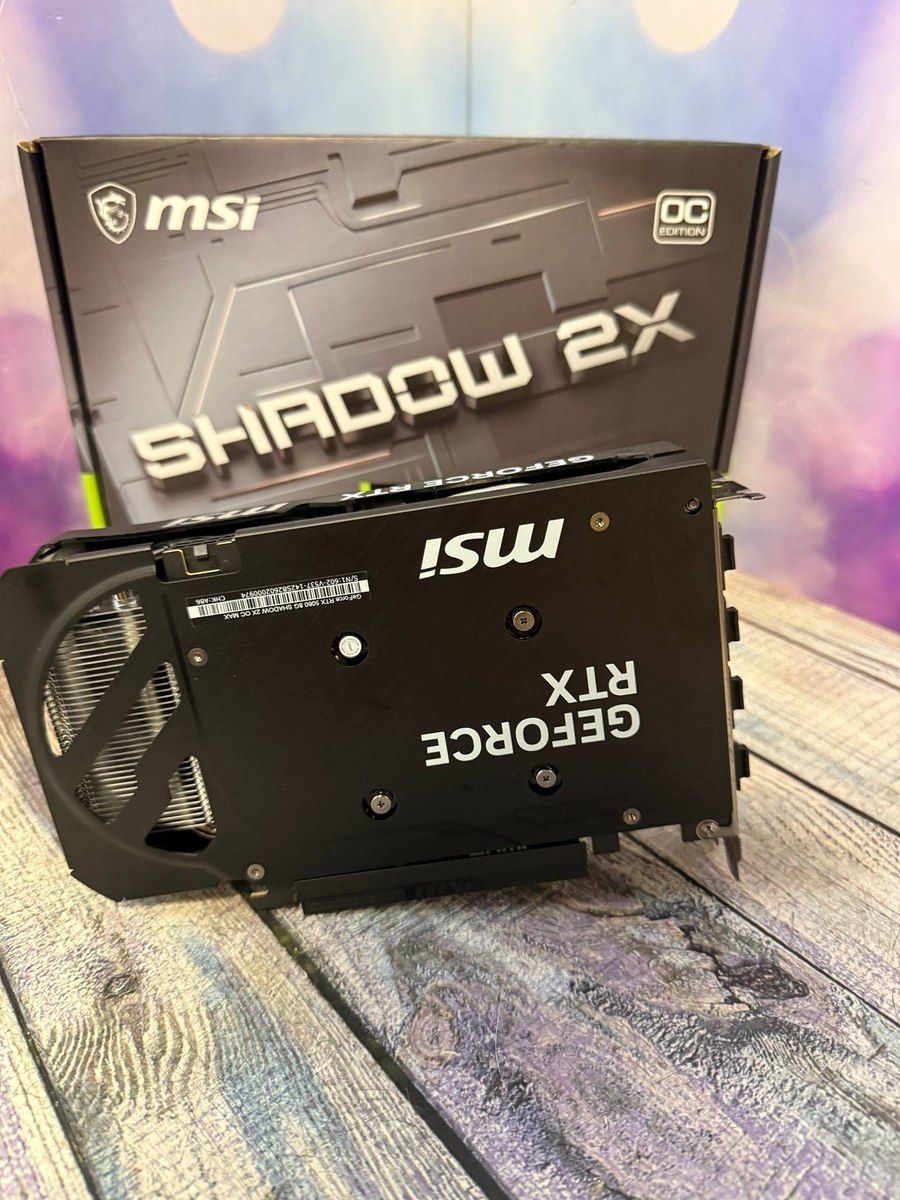 MSI GeForce RTX 5060 Shadow 2X OC 8GB RFB — Kompüterlər və noutbuklar, Bakı (2)