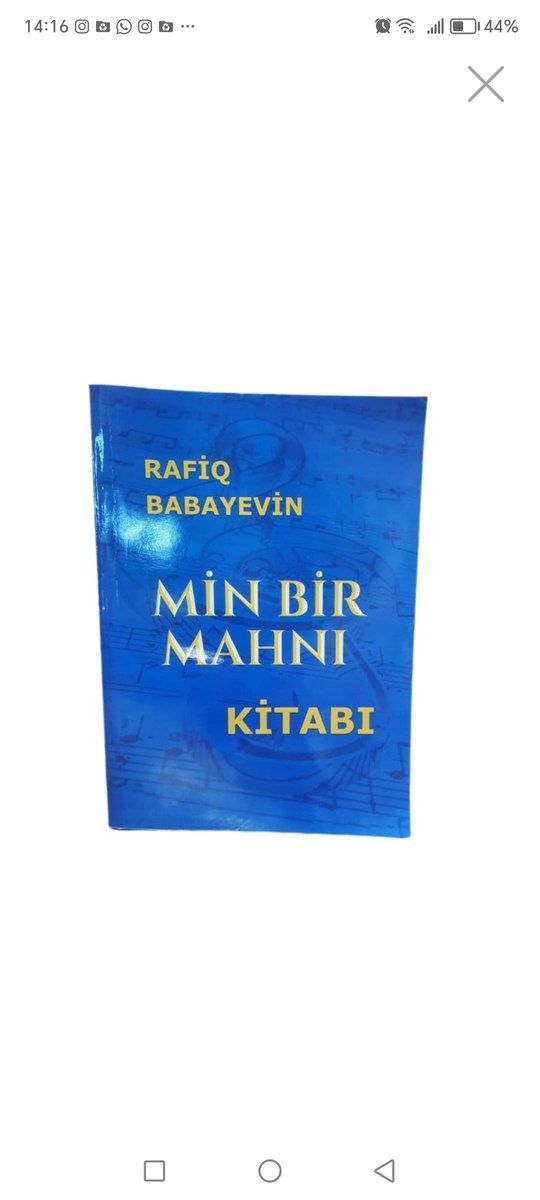 Musiqi kitabı — Musiqiə alətləri, Bakı (6)