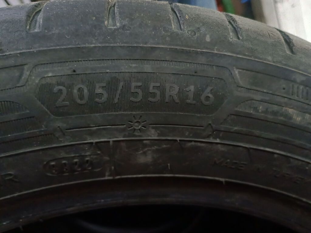 205/55 r16 Good Year eagle sport 2 təkərləri satılır. Komplekt — Təkər aksesuarları, Bakı (2)