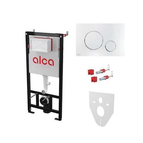 Alca AM101/1120 + M671 xrom-parlaq – divar içi installyasiya sistemi — Bakı