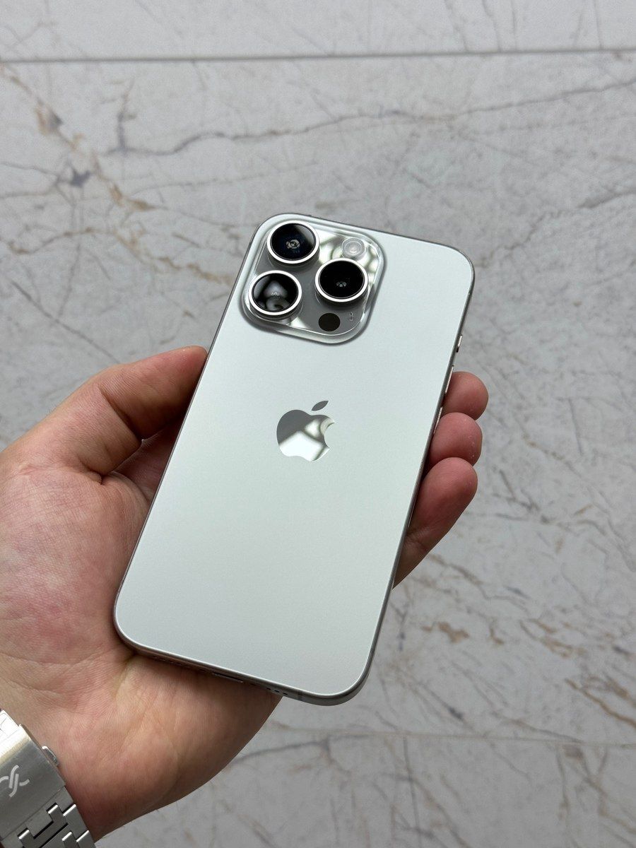 Apple iPhone 15 Pro Natural Titanium 256GB/8GB — Smartfonlar, Bakı