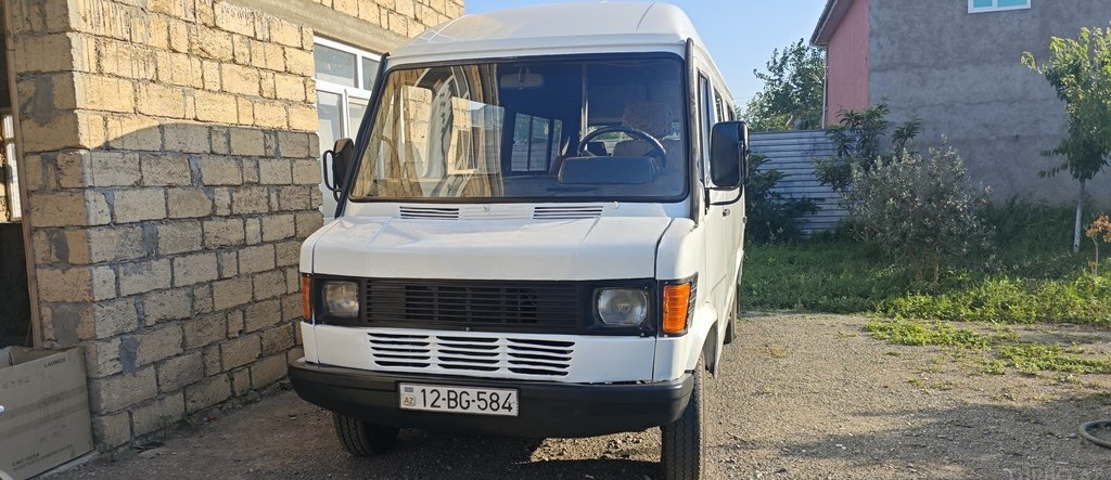Mikroavtobus Mercedes 208 D, 2.5 L, 1992 12-BG-584 — Yük avtomobilləri və qoşqular, Biləsuvar (8)