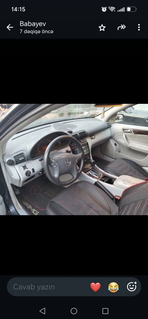 Mercedes-Benz C 200: 2 l 2000 il Sedan — 9 800 ₼ · 2000 · 515 km · Баку, Nərimanov · Avtomobillər Mercedes-Benz C 200: 2 l 2000 il Sedan — Баку