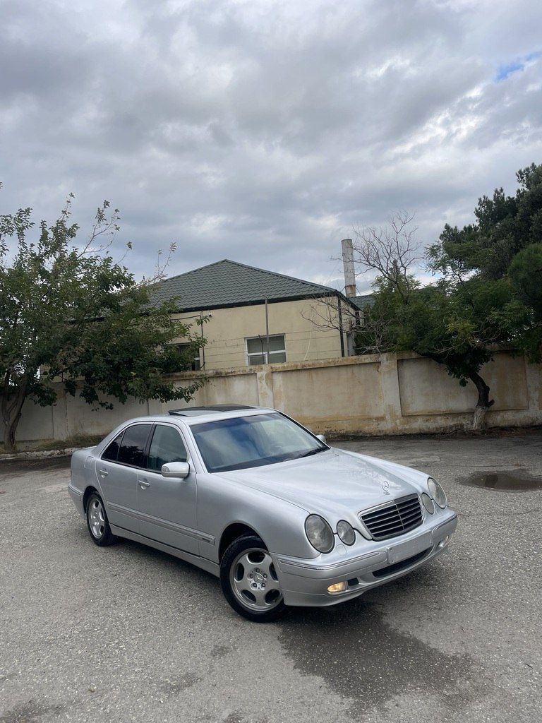 Mercedes E 240, 2.4 L, 1999 il, 410 000 km — Avtomobillər, Bakı (10)