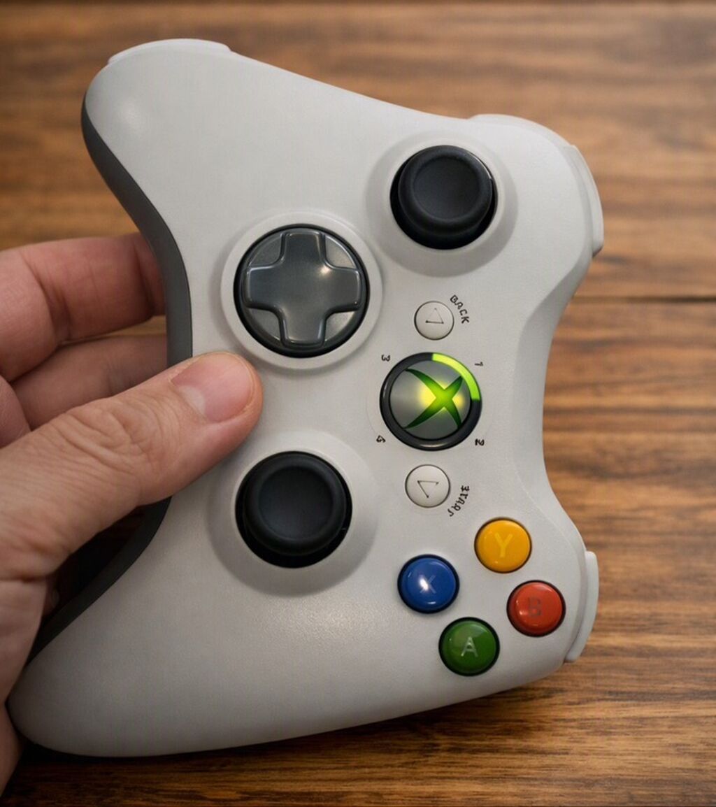 Xbox 360 (Slim) oyun konsolu dəsti 40 dene icerisinde oyun var Tam — Oyun konsolları, Qobu (3)