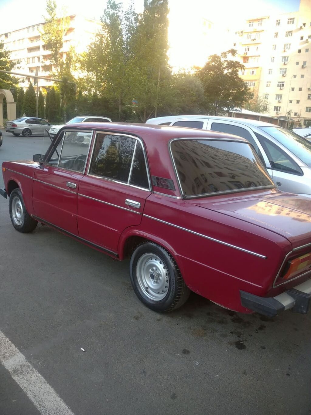 VAZ 2106 sedan - Kuzov: 4 qapılı sedan, qırmızı rəng - Mühərrik — Avtomobillər, Ağstafa (6)