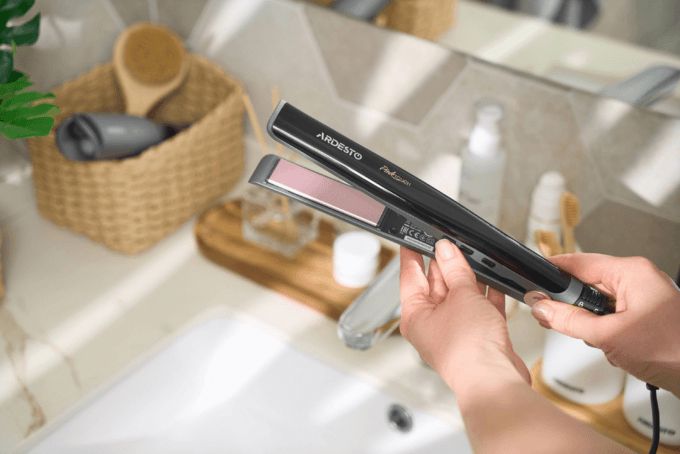 Fen - Saç ütüsü Saç düzləşdirici Ardesto Pink Touch HS-R350PT — Ev texnikası, Bakı (3)
