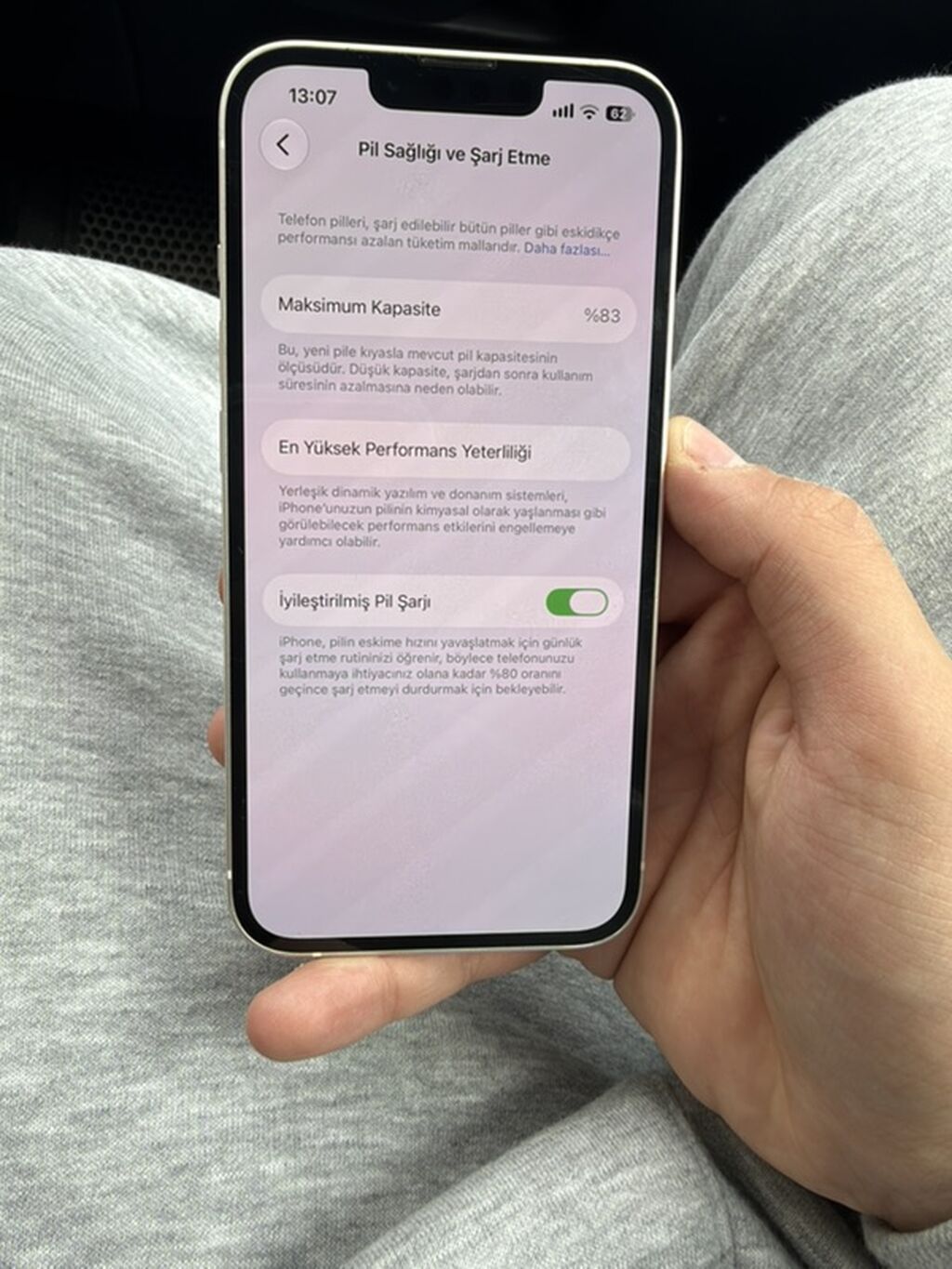 IPhone 13, Ağ — Apple iPhone, Bakı (6)