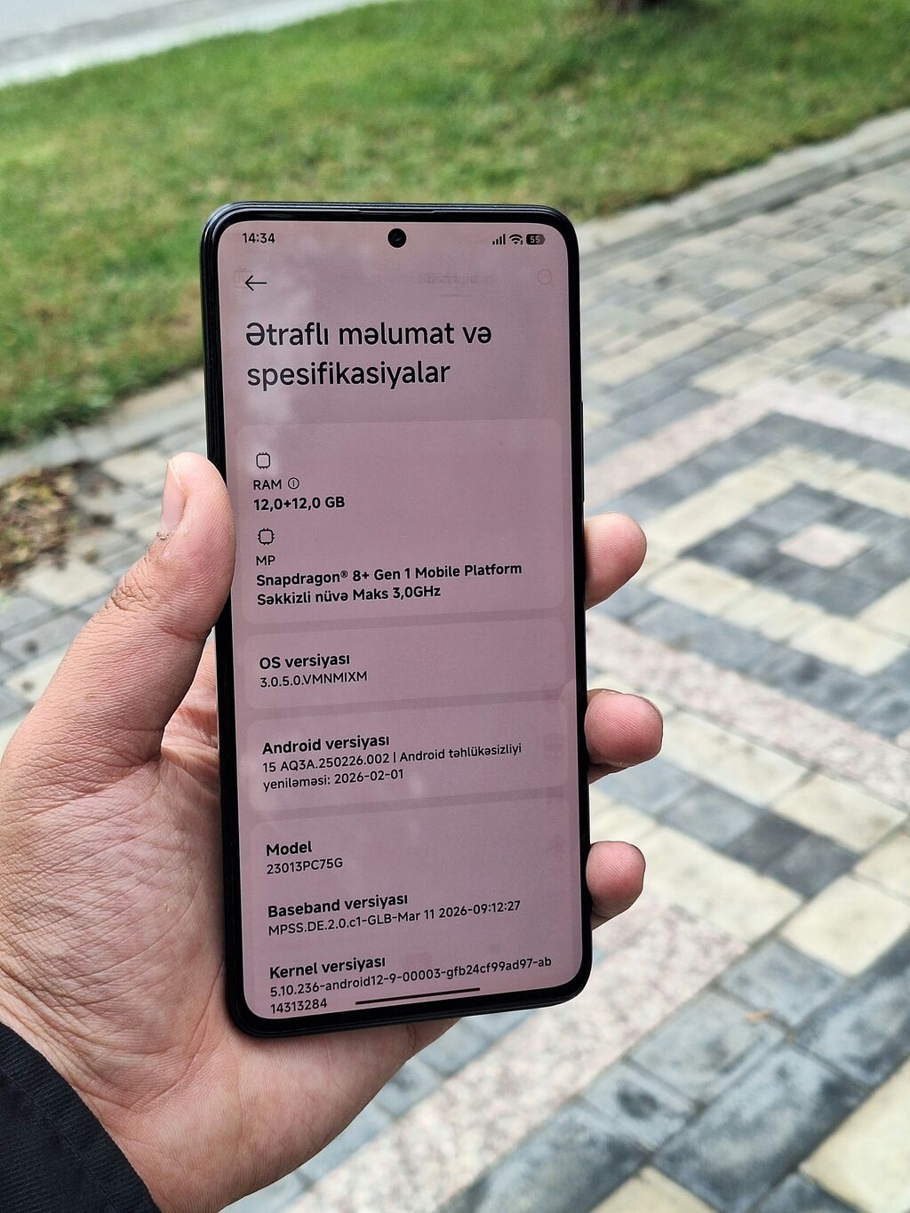 Poco F5 Pro, 256 GB, rəng - Qara, Zəmanət, Barmaq izi, Simsiz şarj — Xiaomi, Bakı (5)