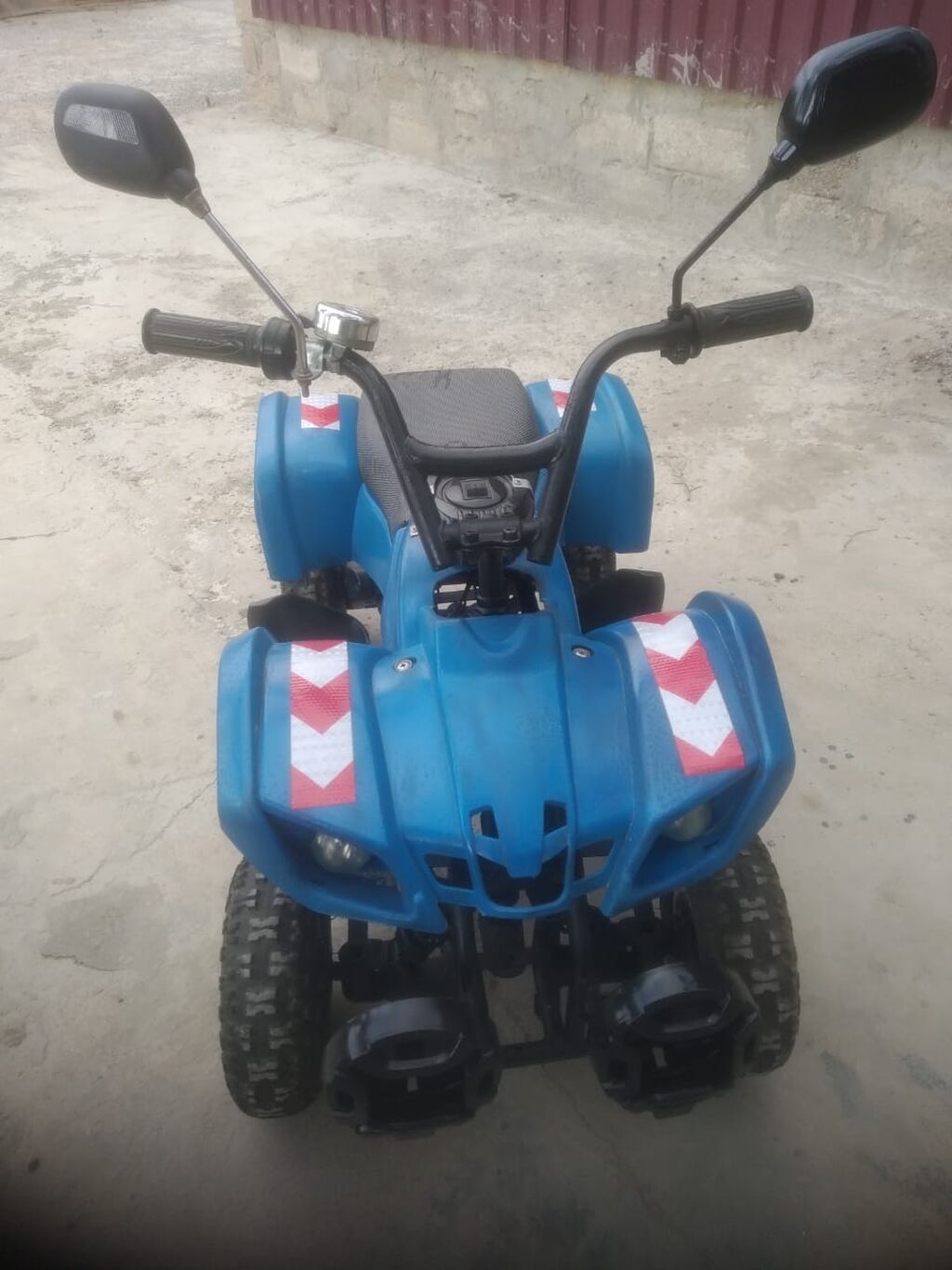 Uşaq elektrik ATV kvadrosikl – mavi rəng - Güc mənbəyi — Uşaq avtomobilləri, Bakı (2)