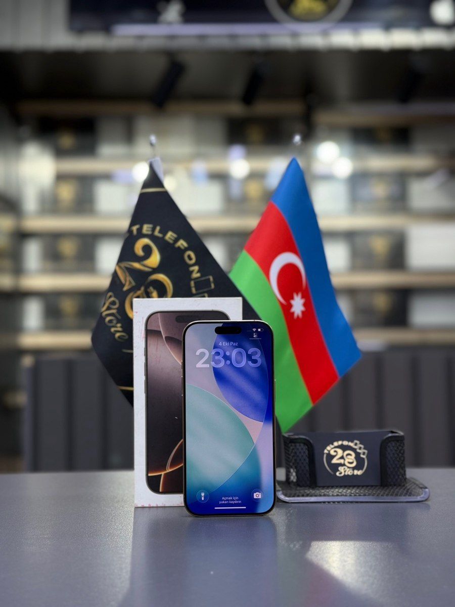 Apple iPhone 16 Pro Desert Titanium 256GB/8GB — Smartfonlar, Bakı (4)